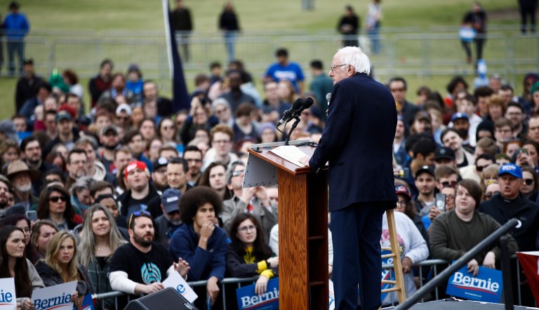 Bernie Sanders in God’s country