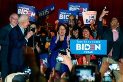 AI: Endorsements boost Biden, now to win Minnesota, North Carolina, tied in Texas