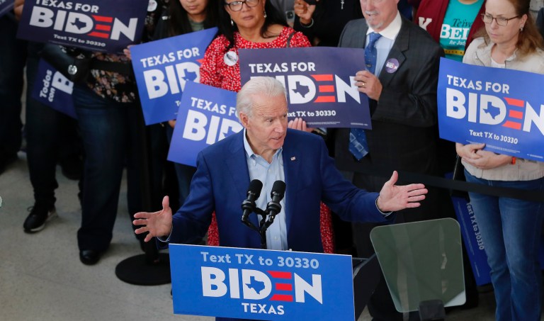 ‘Tossup in Texas’: Biden one-ups Trump in new poll