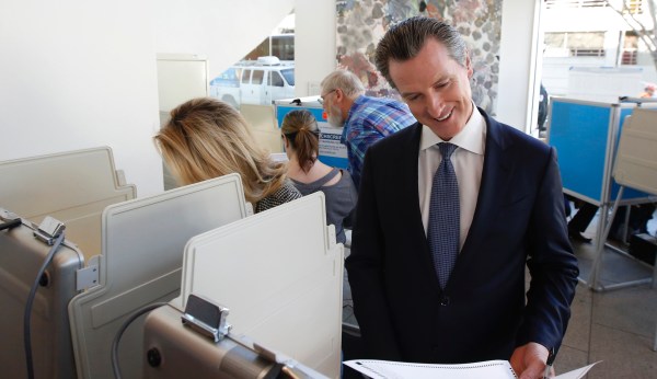 Voters in 15 California counties issued provisional ballots as precincts struggle to access voter database