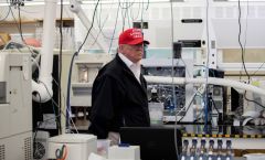 Trump blasts federal regulators for urging pause in use of Johnson and Johnson vaccines