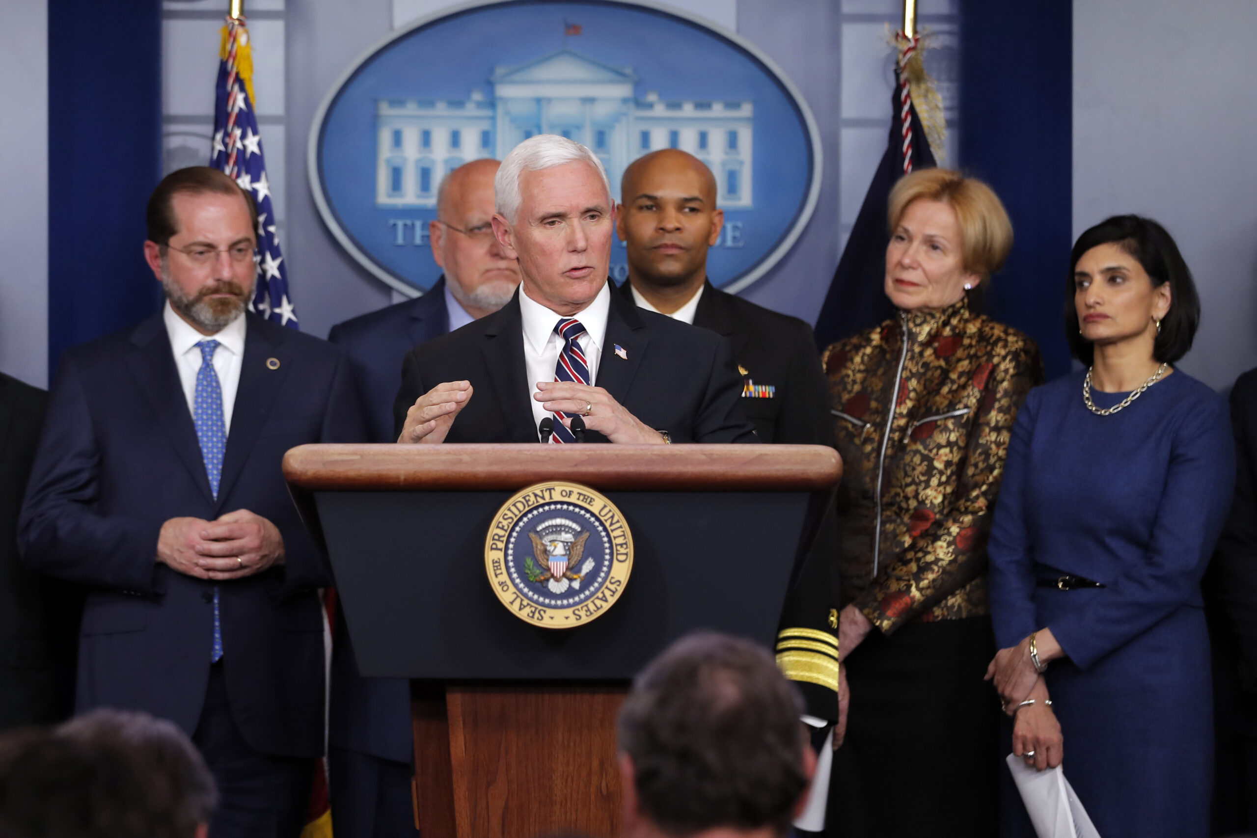 Coronavirus task force chief Mike Pence: You did it, America