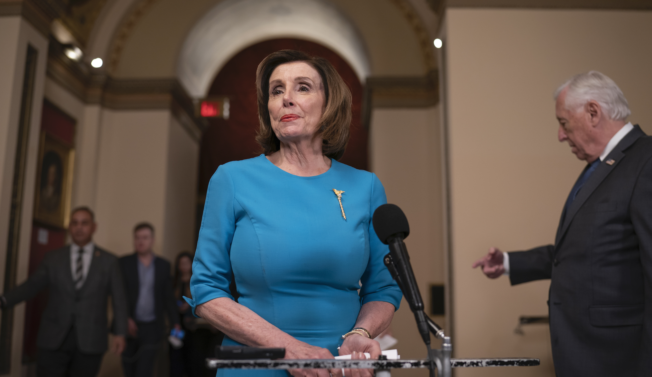 Pelosi urges Trump to use Defense Production authority to ramp up emergency coronavirus supplies