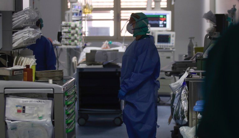 Hospital workers in Washington state craft their own masks and face shields as supplies run low