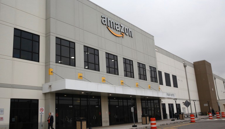Amazon employees walk out of New York warehouse over workplace conditions amid coronavirus