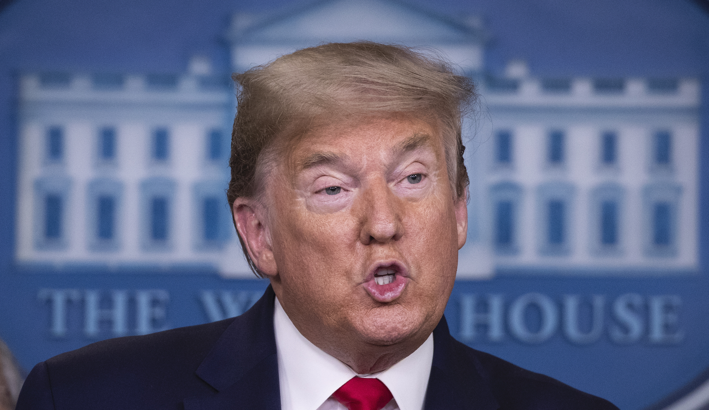 ‘I can barely speak’: Trump mocks Mitt Romney and Michael Avenatti in pair of coronavirus tweets