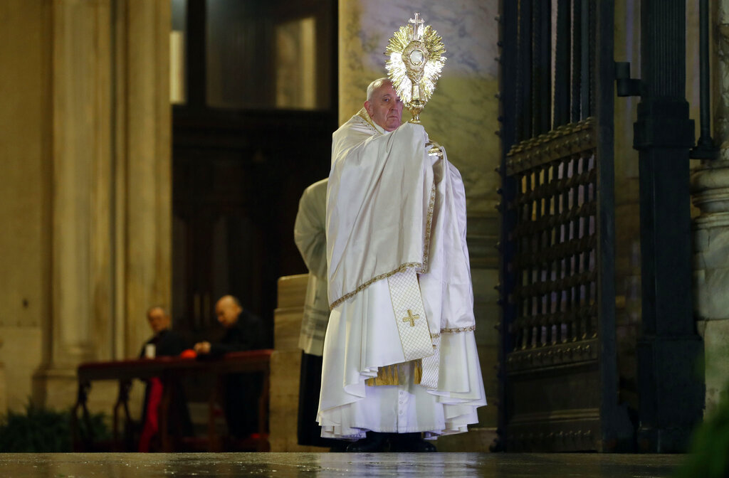 Virus Outbreak Vatican