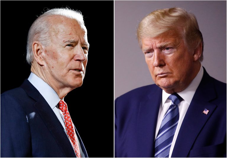 A new poll shows former Vice President Joe Biden beating President Donald Trump in the 2020 election.