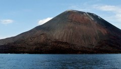 Anak Krakatau volcano erupts in Indonesia