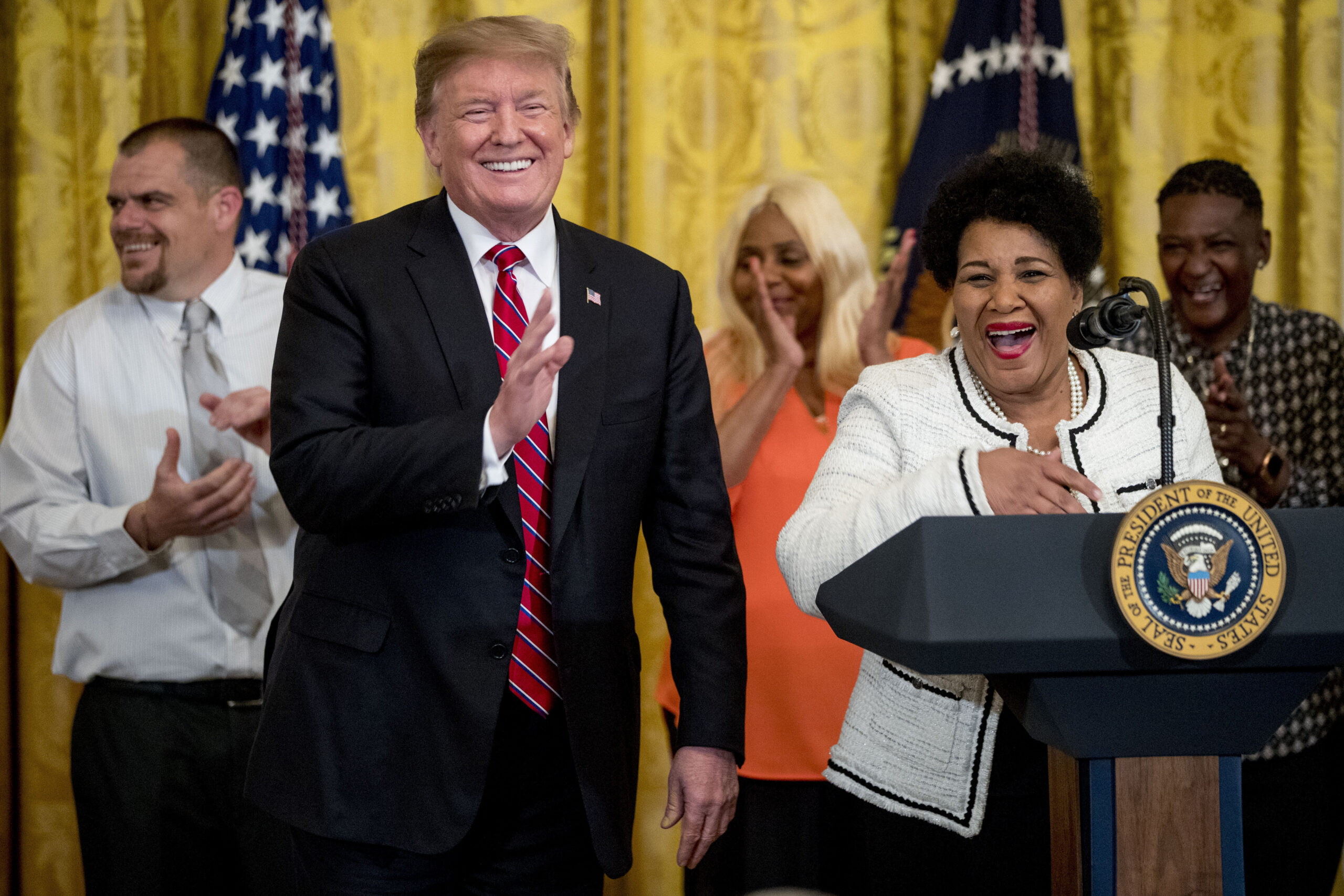Trump grants full pardon to Alice Marie Johnson