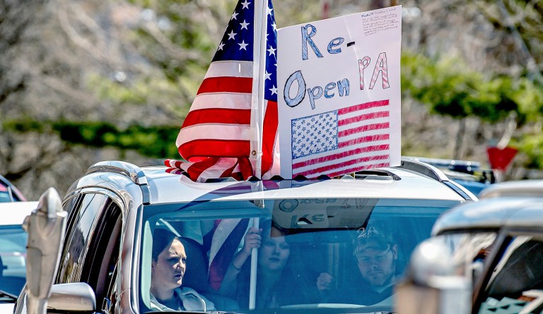 Coronavirus protesters just want to work