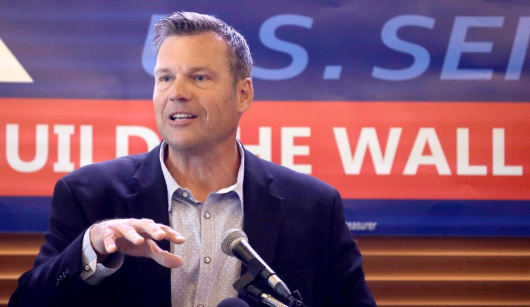 Kansas GOP infighting gives Democrats hope of nabbing Senate seat