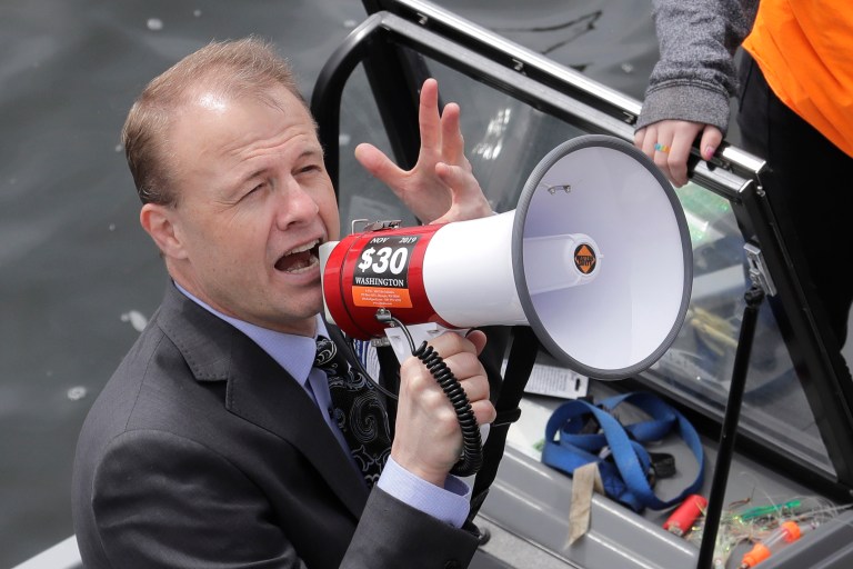 Republican candidate for governor likens coronavirus shutdowns to George Floyd death