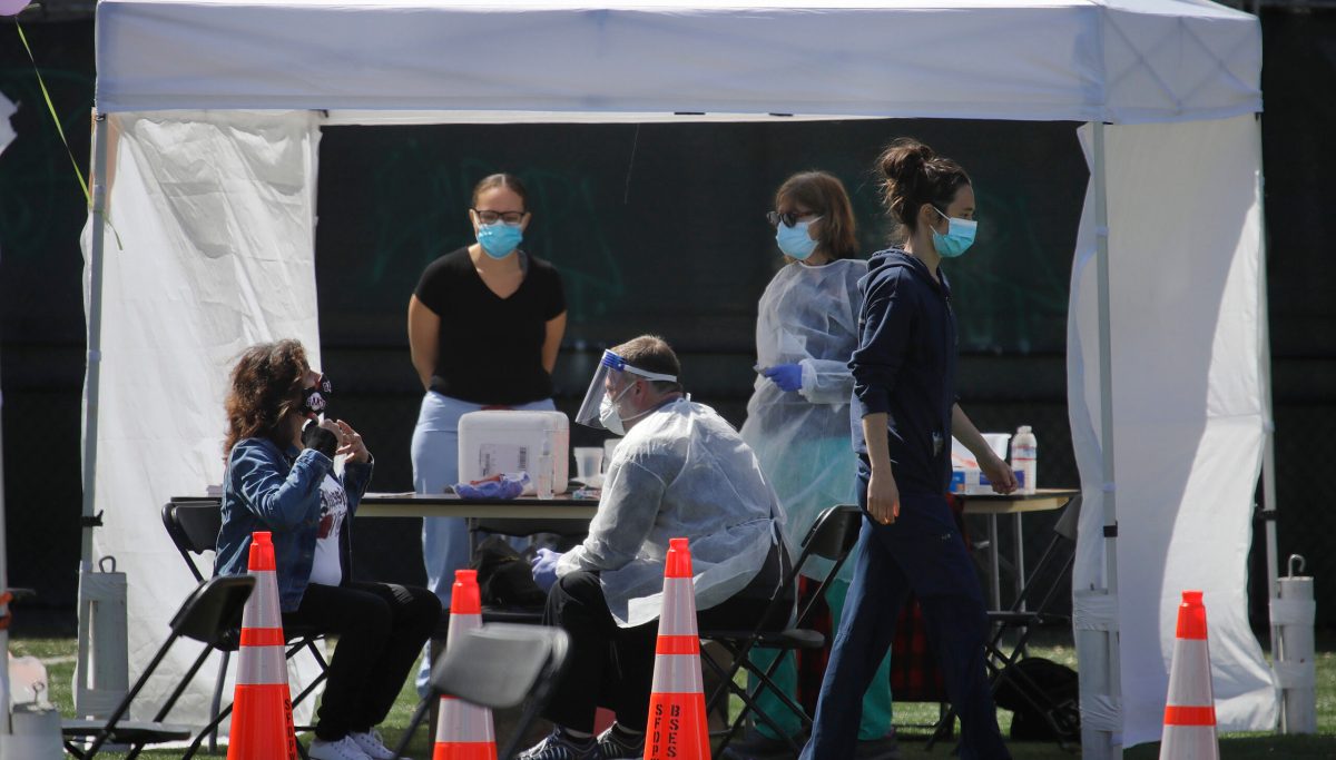 US passes South Korea in virus testing as Trump unveils expanded effort