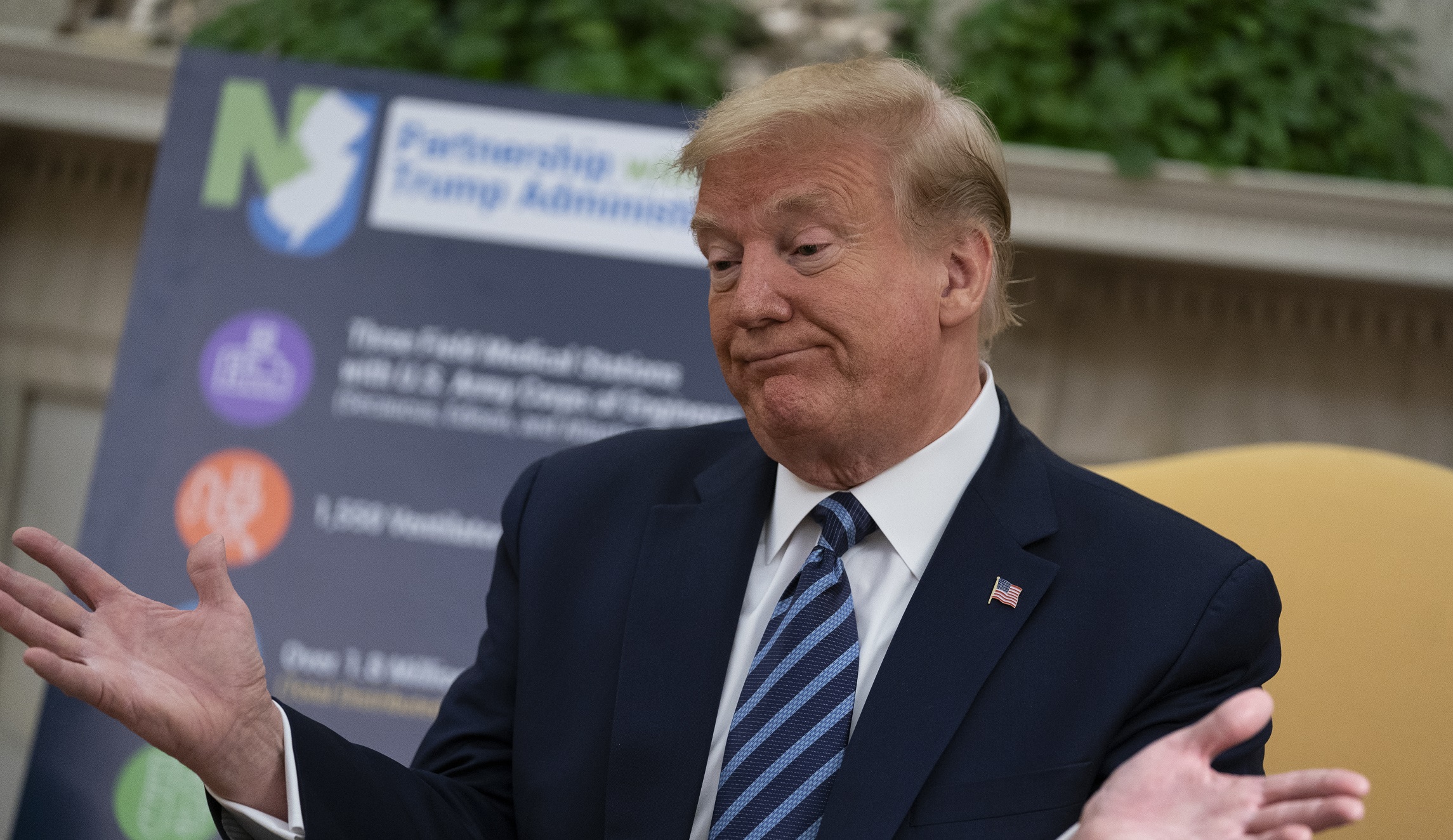 ‘A hell of a video’: Trump wonders about authenticity of Navy UFO footage