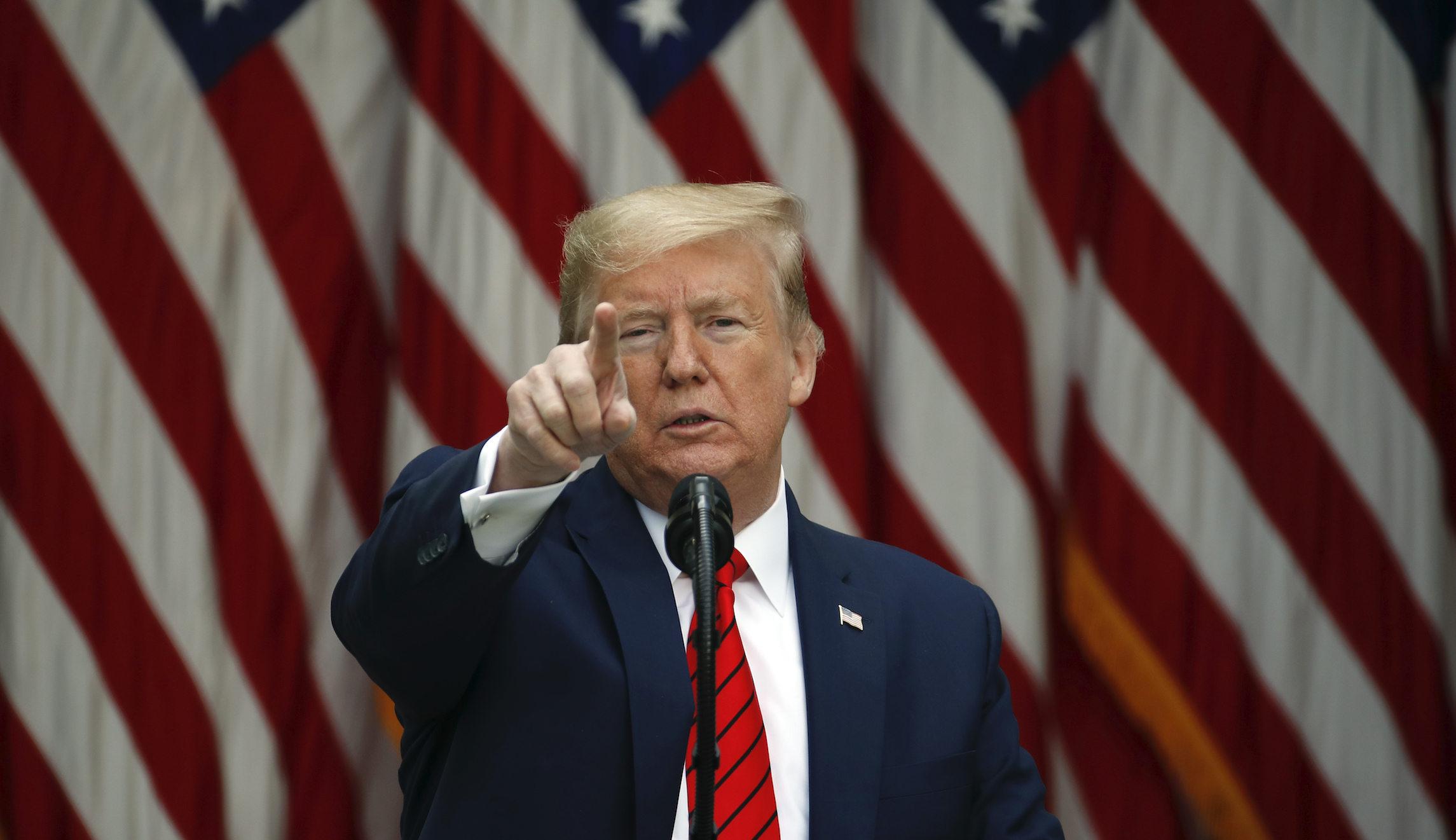 ‘No vulnerability’: Trump denies White House is panicked over internal coronavirus outbreak