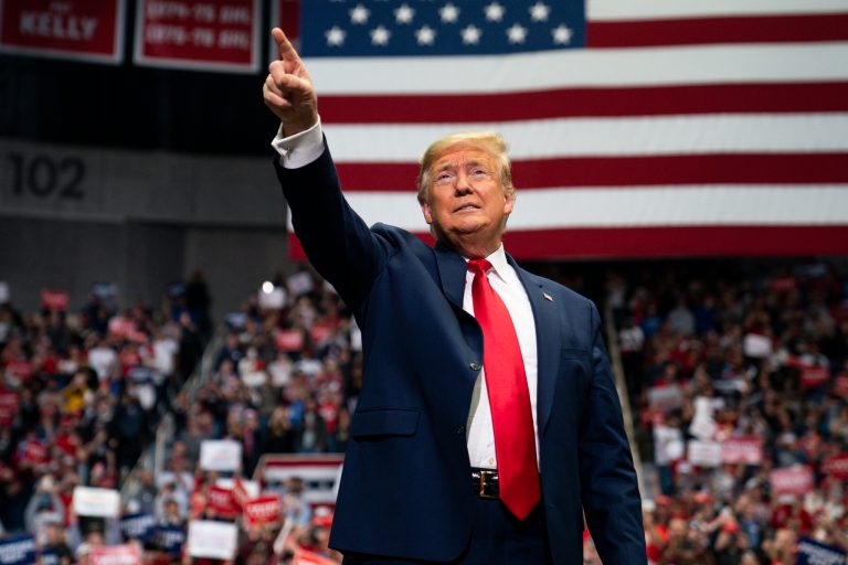 Trump calls indictment a ‘badge of courage,’ brags about overturning Roe at conservative meeting