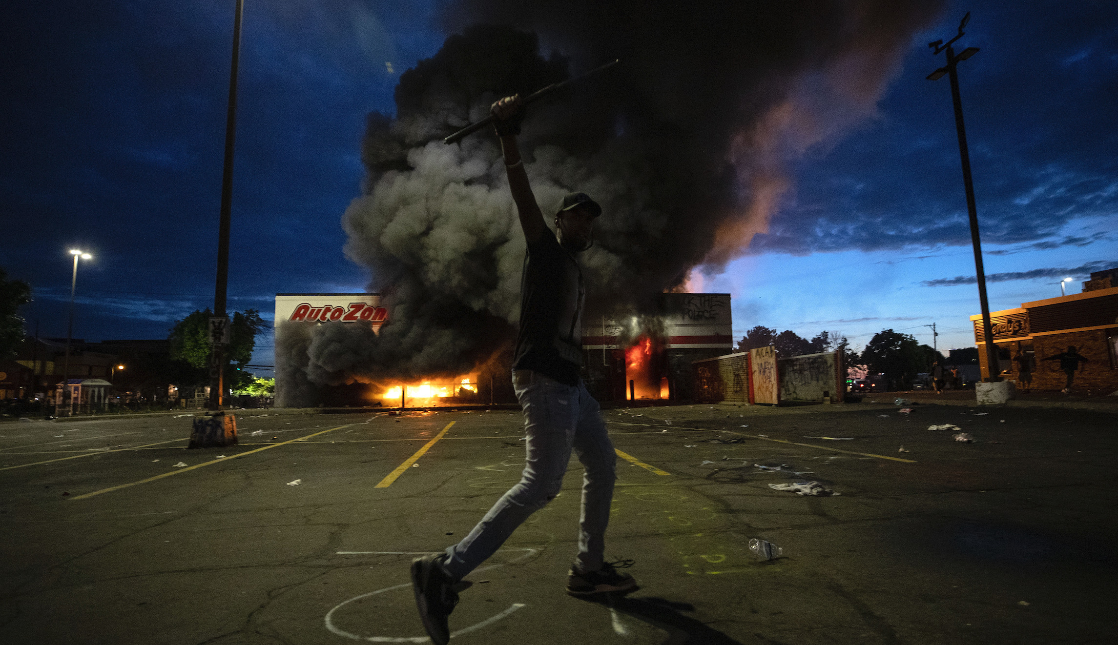 Protests over George Floyd death turn deadly as looting and fires grip Minneapolis