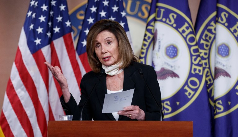 Facebook fact-checks viral video of Nancy Pelosi slurring her words as ‘partly false’