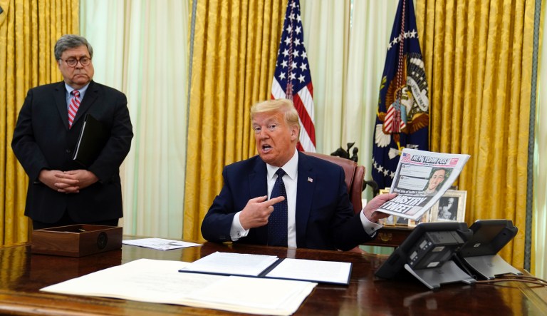 ‘Shut it down as far as I’m concerned’: Trump expresses willingness to shutter social media companies