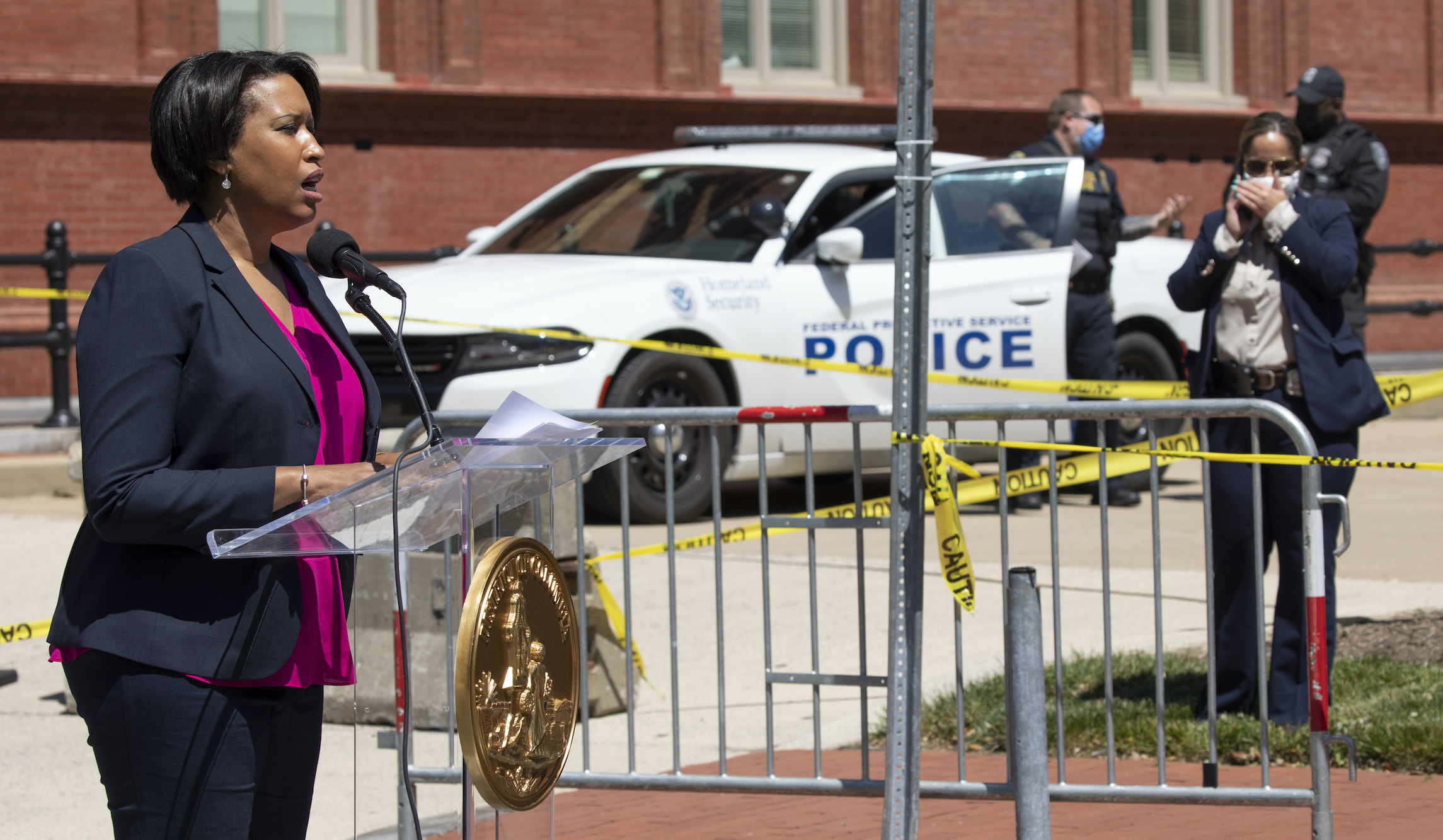 DC mayor says she is worried about a ‘race war’ due to ‘black versus white’ rhetoric