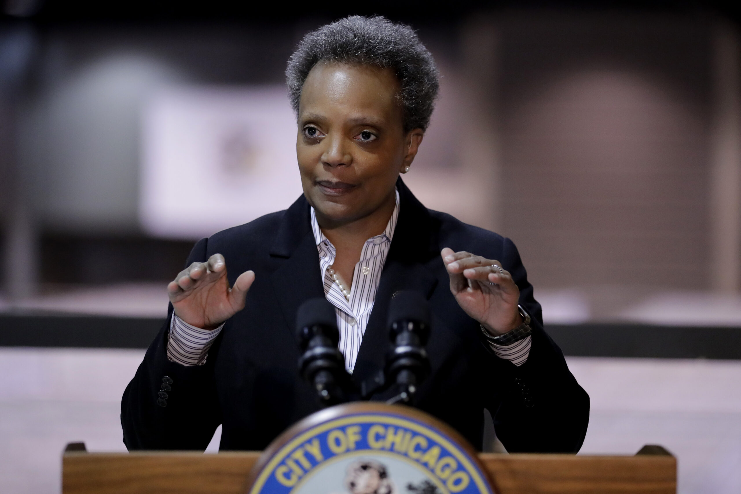 Lori Lightfoot added to lawsuit over Columbus statue