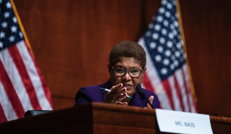 Karen Bass told by Joe Biden she’s not his running mate