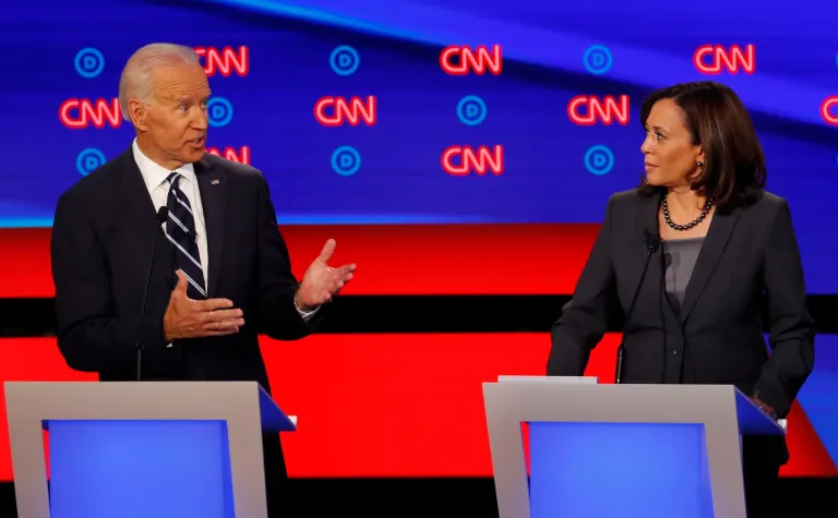 Kamala Harris says it’s a ‘distraction’ to ask about the time she suggested Joe Biden is a big racist