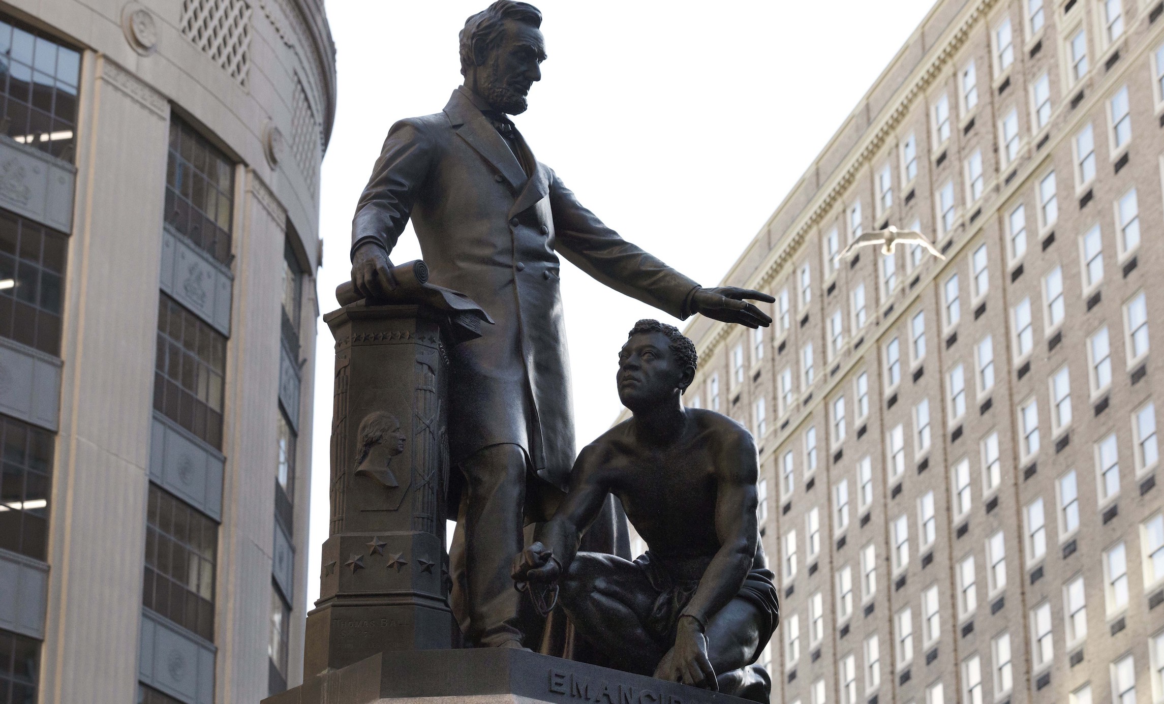 Boston commission votes to remove statue of Lincoln freeing slave
