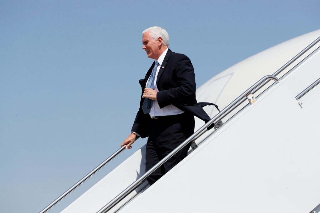 Pence spotted in Virgin Islands: Report