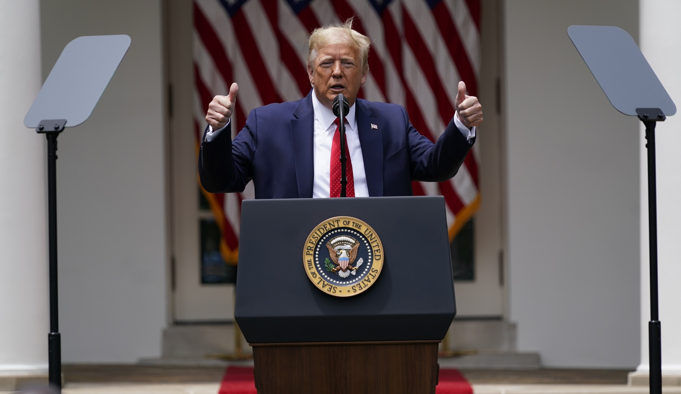 Good news for Trump: The economy is bouncing back