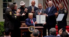 ‘Without police, there is chaos’: Trump reforms embraced by his allies and law enforcement