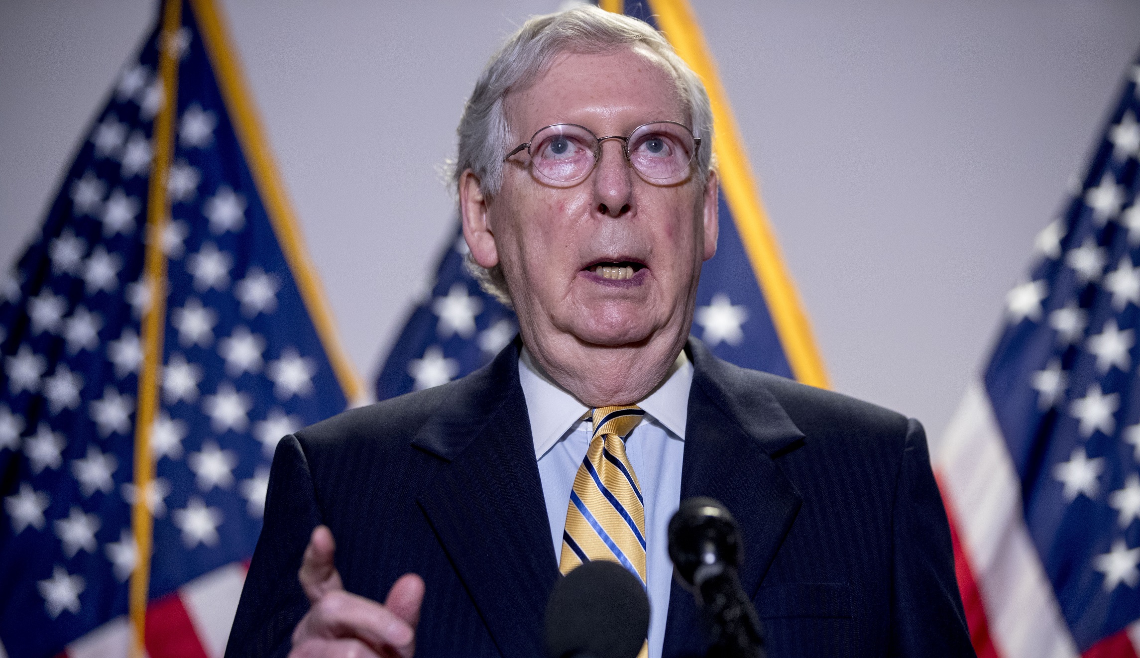‘Knife fight’: Mitch McConnell says Republicans have ’50-50′ chance of keeping Senate majority