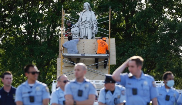 Philadelphia announces plan to remove Columbus statue over ‘public safety concerns’