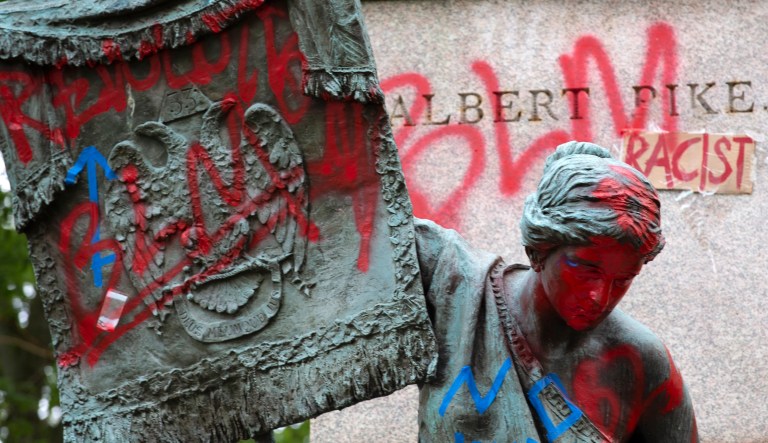 Punish the criminal protesters with appropriate power