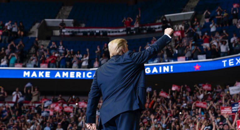 Trump paints Biden as hostage of the Left as he tries to seize initiative in Tulsa