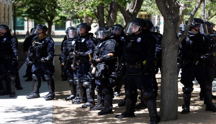 Less funding for police and less funding for government means more freedom
