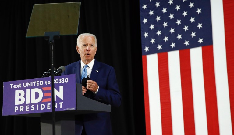 Biden asks Trump supporters what they have to show for ‘all the talk’