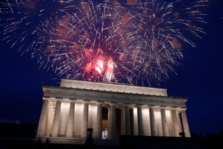 Former President Abraham's use of "him" and "his" in the Second Inaugural Address, etched into his monument, have become controversial to critics.