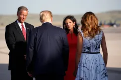 On his way out, Trump fractures the GOP