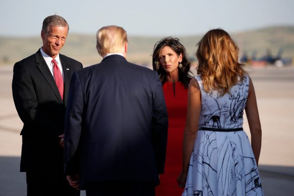 On his way out, Trump fractures the GOP