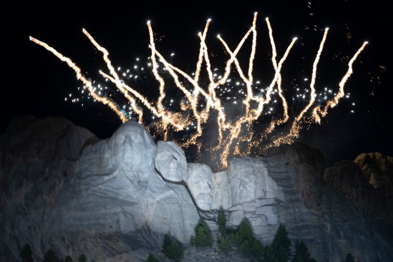 With Mount Rushmore coverage, woke media's psychotic break on full display