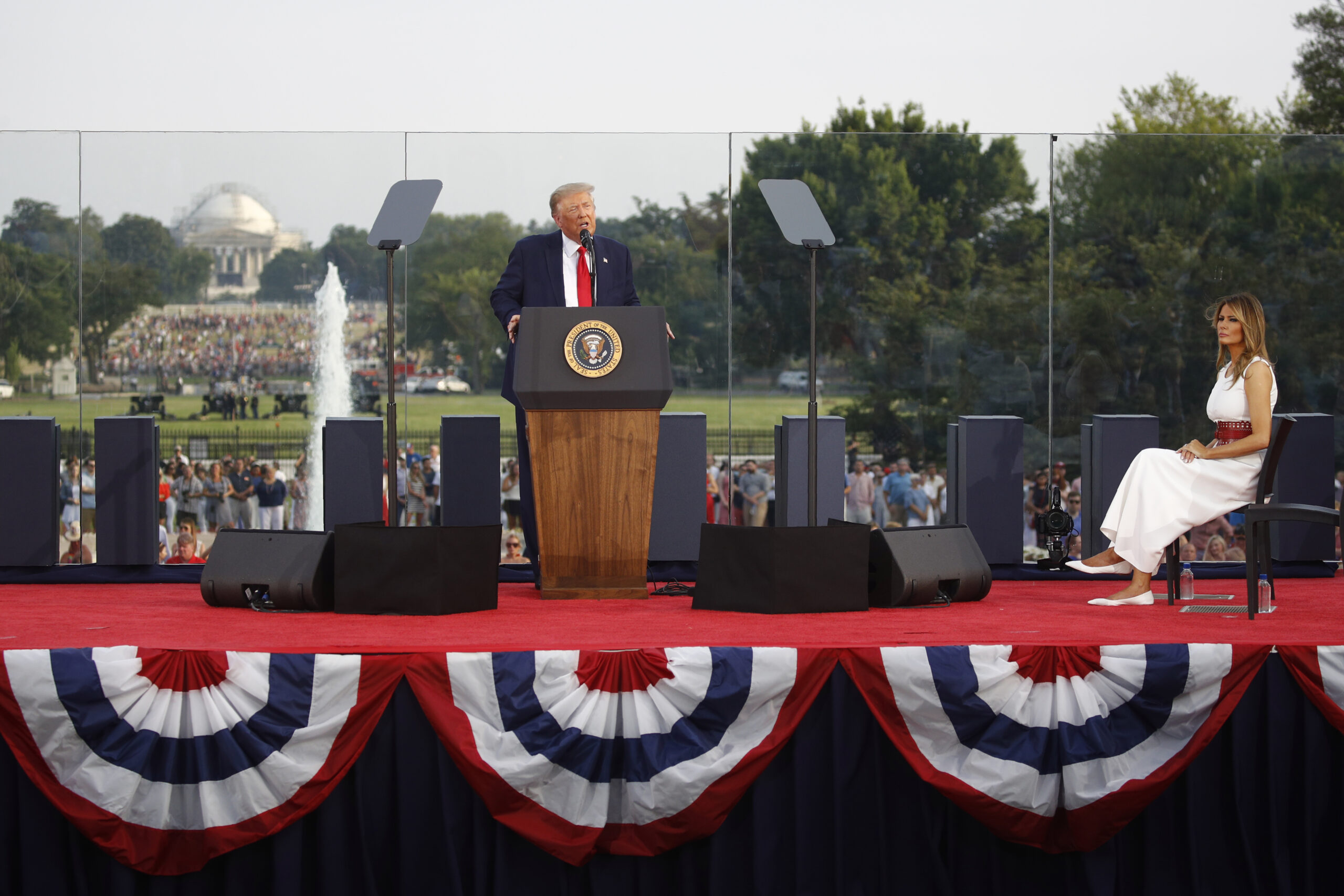 ‘A great man’: Trump honors retired police captain who was fatally shot during St. Louis protests