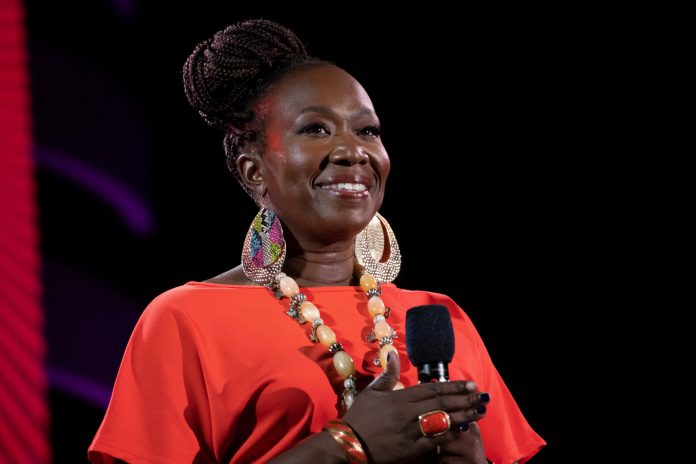 FILE - Joy Reid speaks at the 2019 Global Citizen Festival on Sept. 28, 2019, in New York.