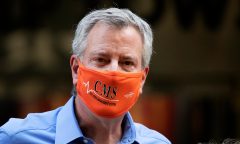 ‘Brushed me off’: De Blasio filmed walking away from bakery manager’s pleas for help with struggling business