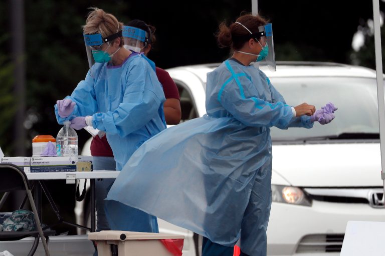 Hospitalizations reach highest in six weeks, while infection rates climb in 13 states