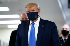 Trump has been turning the page on the coronavirus, but voters have not