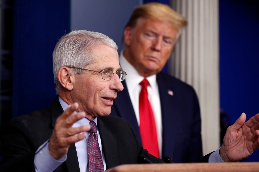 Trump could highlight his agreements with Fauci instead of attacking him