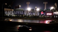 Boston Red Sox unveil Black Lives Matter billboard at Fenway Park