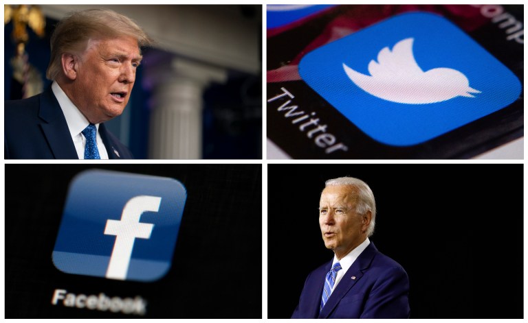 A survey of Senate tweets finds Democrats obsessed with President Trump.